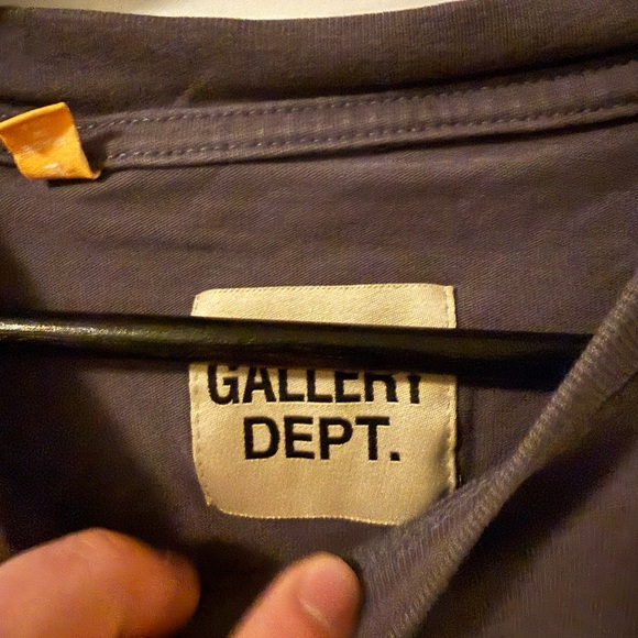 Gallery Dept Charcoal Short Sleeve Tee - Picture 3 of 5